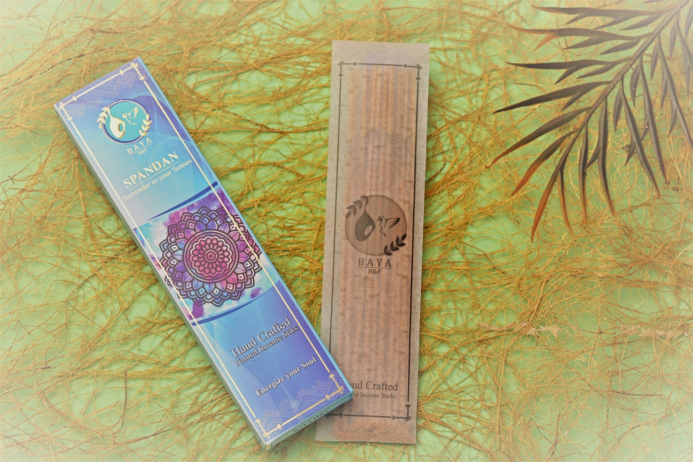 Spandan Surrender to Your Senses Hand Crafted Natural Incense Sticks