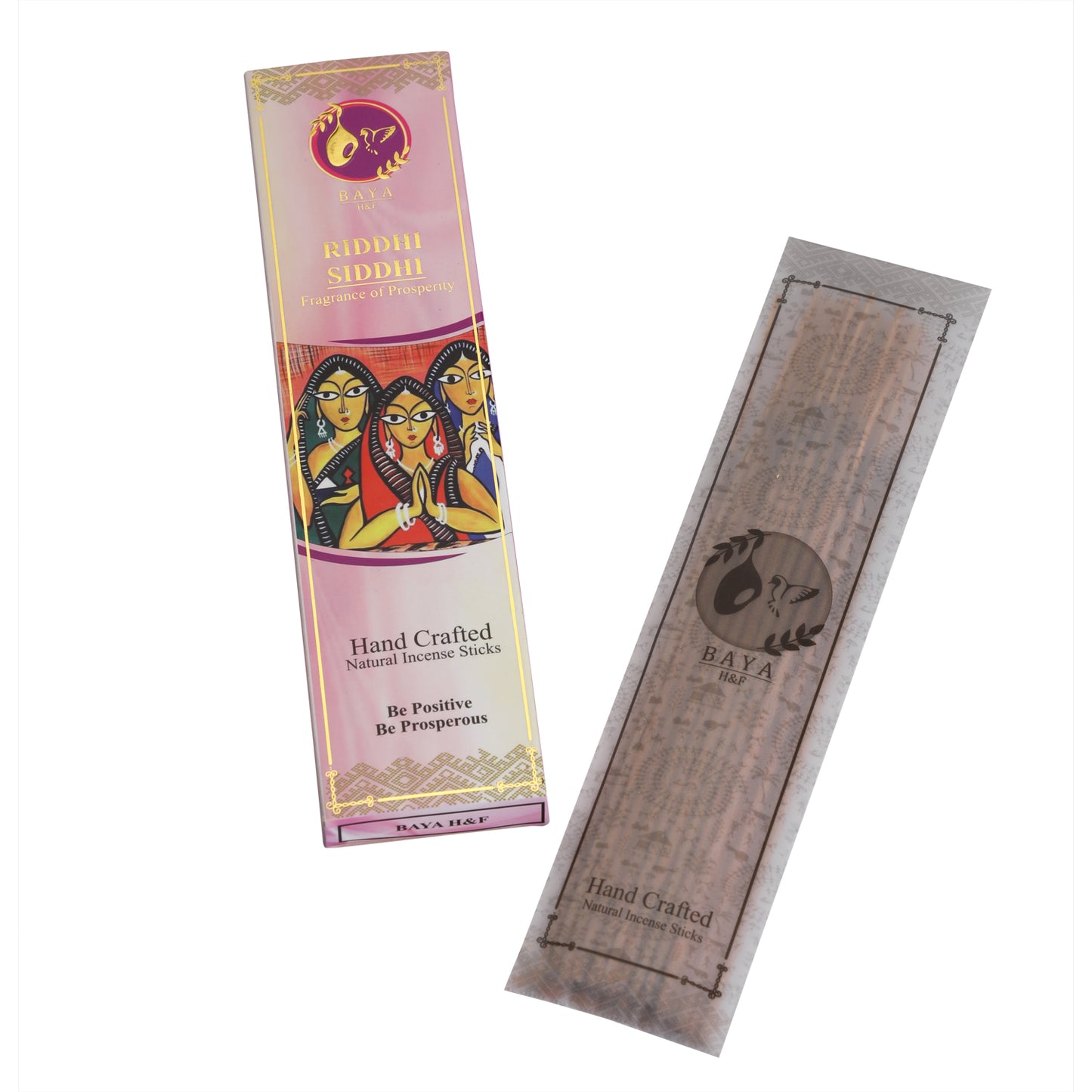 Riddhi - Siddhi Fragrance of Prosperity Hand Crafted Natural Incense Sticks