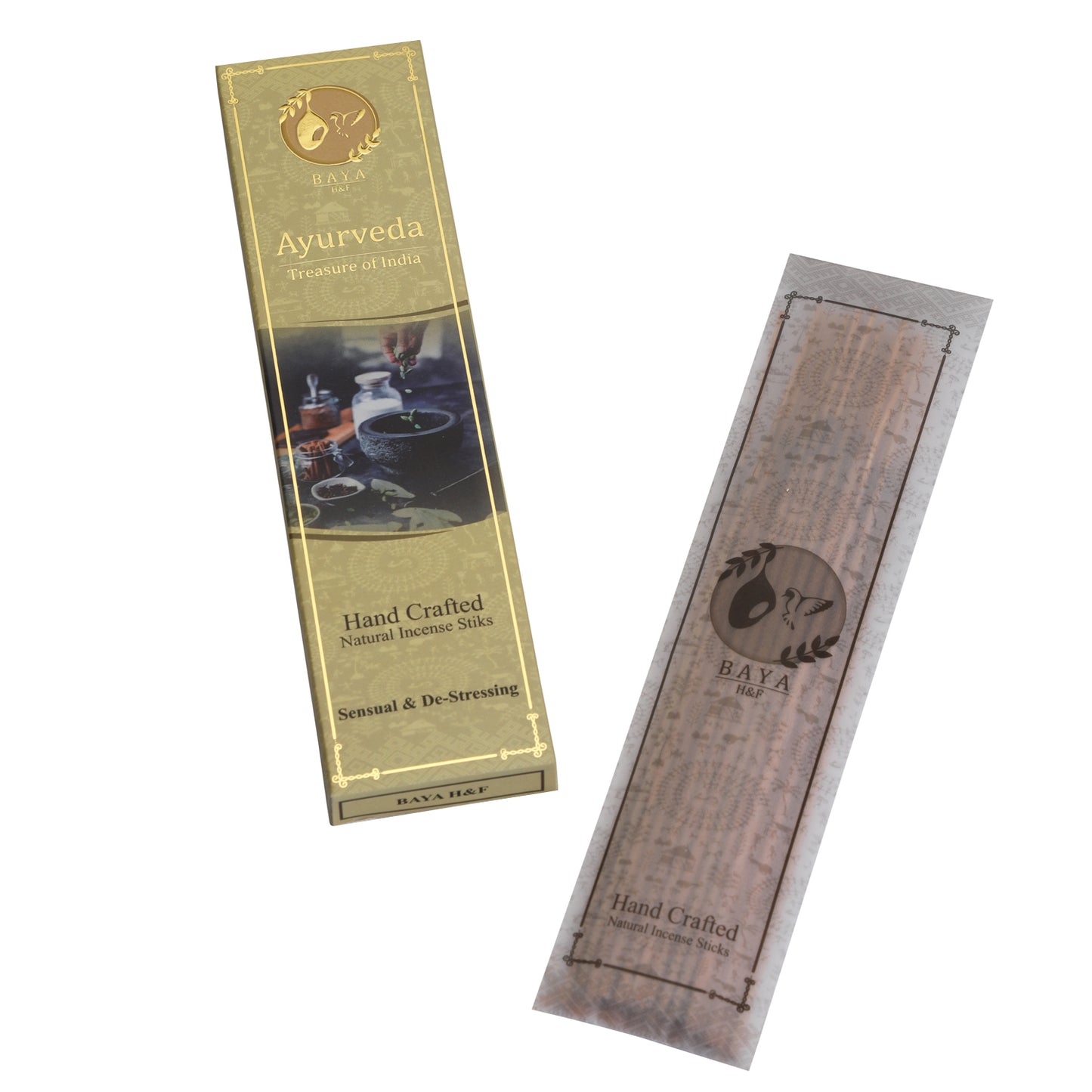 Ayurveda Treasure of India Hand Crafted Natural Incense Sticks