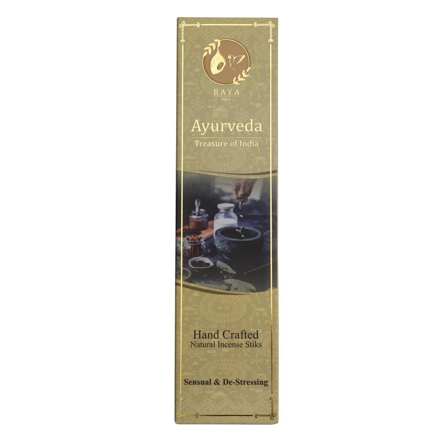 Ayurveda Treasure of India Hand Crafted Natural Incense Sticks