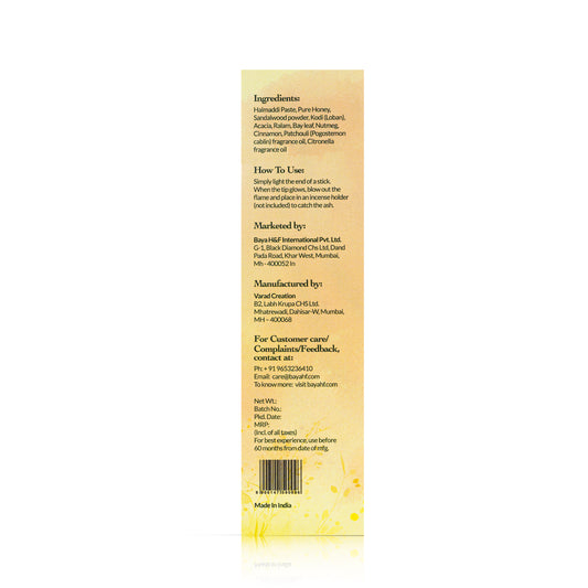 Sai Darshan Hand Crafted Natural Incense Sticks