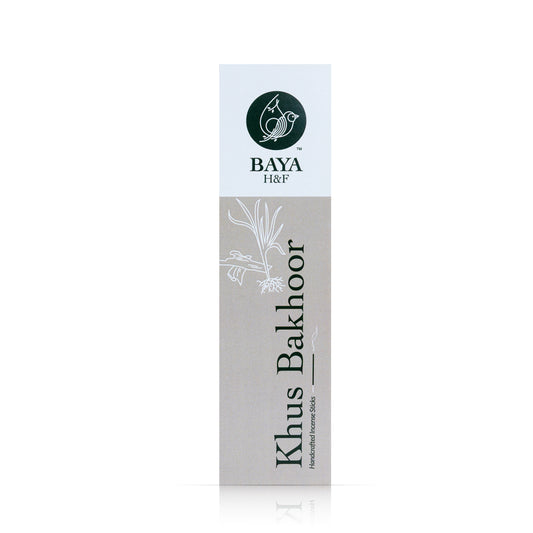 Khus Bakhoor Hand Crafted Natural Incense Sticks