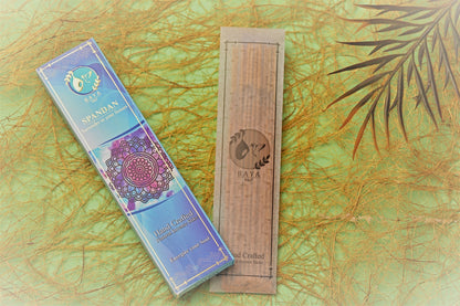 Spandan Surrender to Your Senses Hand Crafted Natural Incense Sticks