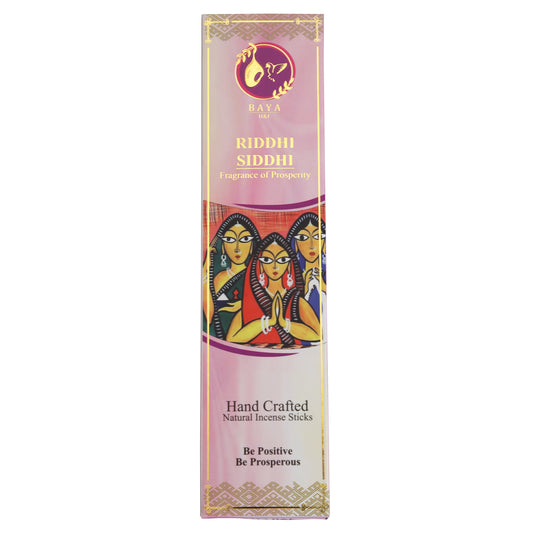 Riddhi - Siddhi Fragrance of Prosperity Hand Crafted Natural Incense Sticks